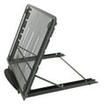 thumbnail image 1 of Support Ordinateur Portable de Bureau, Support Ordinateur Portable Universel Sûr 6 Niveaux Inclinable Réglable pour le Refroidissement Noir, Argent, 1 of 7