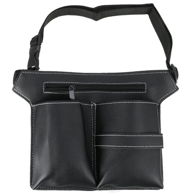 BRIGHTFUFU Bolsa de peluquería, cinturón, riñonera, funda para tijeras, bolsa para tijeras de peluquería