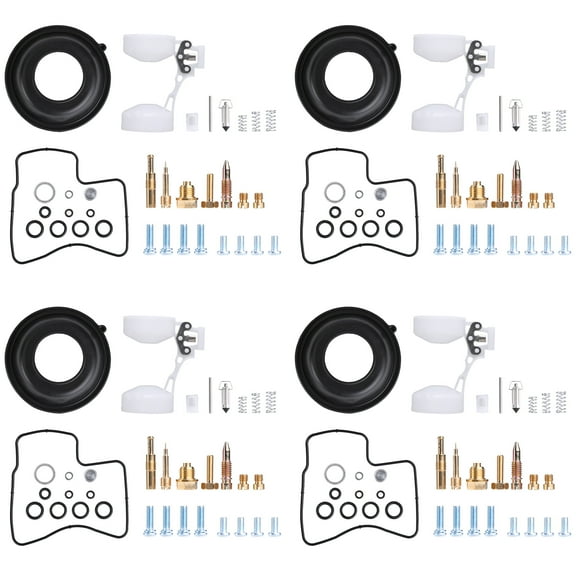 iSpchen 4set Carburetor Repair Kit for Honda V45 Magna 700 VF750S VF750F Diaphragm and Float