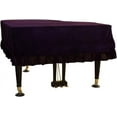 thumbnail image 1 of ORUYROP Housse de Piano à Queue Classique Universelle Décorative, Violet, Taille : 155cm/61.0 Pouces, 1 of 2