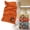 Orange, variant on Hiroekza Towels for Bathroom, 30"x14" Strawberry Corals Fleec Absorbent Quick Dry Towel,Hand Towel for Bath, Camp, Hotel and Spa