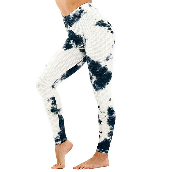 Tinglu High Waist Leggings for Women Printing Push Up Legging Pants Trousers