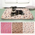 thumbnail image 4 of Bobasndm Pet Blanket Soft Warm Comfy Fleece Cute Paw Bone Printed Cat Dog Bed Cushion for Home, 4 of 9