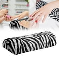 thumbnail image 6 of Cushion,Rest Cushion Nail Hand Pillow Manicure Arm Rest Holder Nail Table Desk Stand Manicure Hand Cushion Pad For Salon Home Black White, 6 of 7
