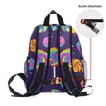 thumbnail image 5 of FORMRS Kids School Backpack with Front Zippered Pocket 12" Student Travel Daypack, Candy Carnival, 5 of 6