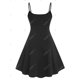 thumbnail image 2 of Vestido Cami Talla Extra Estampado Escote Pico Rosegal  Vestidos casuales de talla grande, 2 of 5