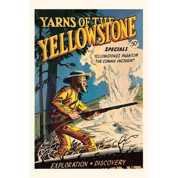 Pocket Sized - Found Image Press Journals: Vintage Journal Yarns of Yellowstone (Paperback)
