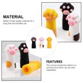 thumbnail image 4 of Lot de 12 Protecteurs de Doigts en Silicone pour Outils de Manucure en Blanc et Noir, 4 of 9