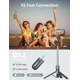 thumbnail image 5 of Palo Selfie Trípode Con Control Remoto Y Bluetooth Con Luz, 5 of 7