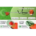 thumbnail image 6 of Floseru 52cc Weed Wacker Gas Powered, 2-Stroke Gas String Trimmer with 1.2L Fuel Tank, 2.2KW/8500RPM Weed Eater with Multi Accessories and Sharp Blade, Weed Eater for Villa, Garden, Lawn, Park, 6 of 8