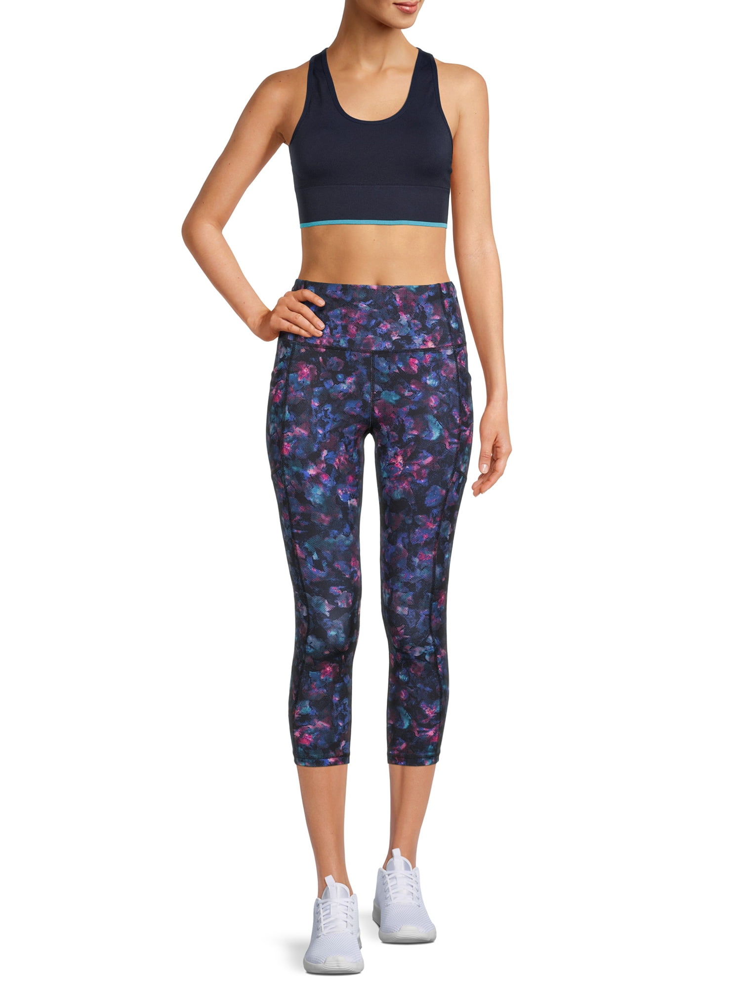 Avia Women's Active Performance Print Capri Pants