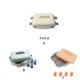 thumbnail image 3 of Advancent Caja desmontable para maíz al vapor, platos fáciles de limpiar para mazorcas de maíz, vaporera para microondas Cocina y Comedor blanco, 3 of 6
