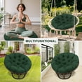 YEERSWAG 44x44x6 inch Papasan Chair Cushion, Antifading, Waterproof