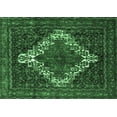thumbnail image 1 of Ahgly Company Indoor Rectangle Persian Emerald Green Traditional Area Rugs, 3' x 5', 1 of 4