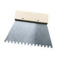 thumbnail image 5 of Tile Trowel Construction Tools Handheld Notched Spatula Tile Flooring Trowel, 5 of 8