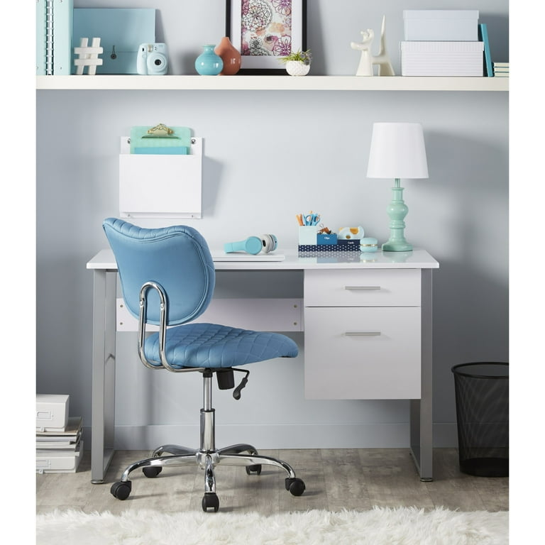 Realspace Halton 48 W Computer Desk White - Office Depot