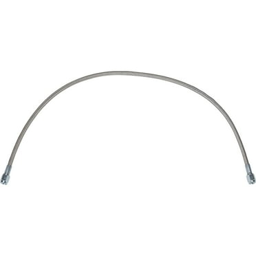 25 Inch Braided S.S. Brake Line - Straight AN4