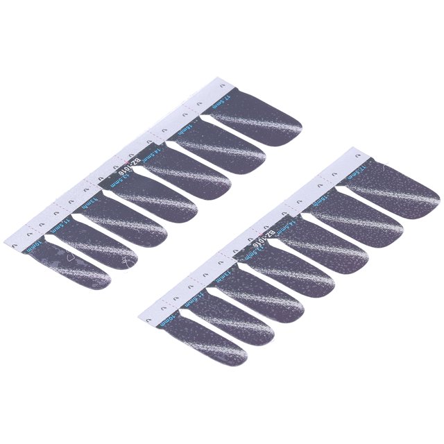 Peahefy DIY Nail Wraps,14pcs Nail Polish Strip DIY Adhesion Nail Wraps Decals Transfer Sticker Manicure Tool,Nail Full Wrap