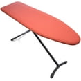thumbnail image 2 of TIVIT Ironing Board Covers - Heat Reflective 15 x 48 Advanced Cotton - 5 Layer Padded Cover w/Inner Aluminum Lining Reflecting Steam/Heat, Prevents Board from Rusting - Red European Iron Table Cover, 2 of 4