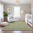 thumbnail image 6 of Addison Rugs Mayfield Premium Machine Washable Transitional Stripes Aloe Rectangle Rug, 5' x 7'6", 6 of 6