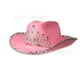 thumbnail image 1 of Txlixc Sombrero de vaquero femenino con decoración brillante Txlixc moda, 1 of 1