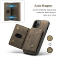 Wallet Case for iPhone 14, DG.MING Premium Leather Phone Case Back ...