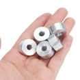 thumbnail image 4 of 10pcs Aluminum Spacer 1/4" Bore x 3/4" OD x 3/8" Length Screw Bushing Round Metal Spacer, 4 of 5