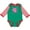Green and Red, variant on Inktastic Future Drummer Girls Girls Long Sleeve Baby Bodysuit