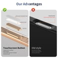 thumbnail image 2 of Decase Shockproof Clear Case with 360° Ring Stand Magnetic for iPhone 16 Pro Max,Anti-Fingerprint,Military Drop Protection,Compatible with Mag-Safe,Soft Edge Translucent Slim Phone Case,Gold, 2 of 10