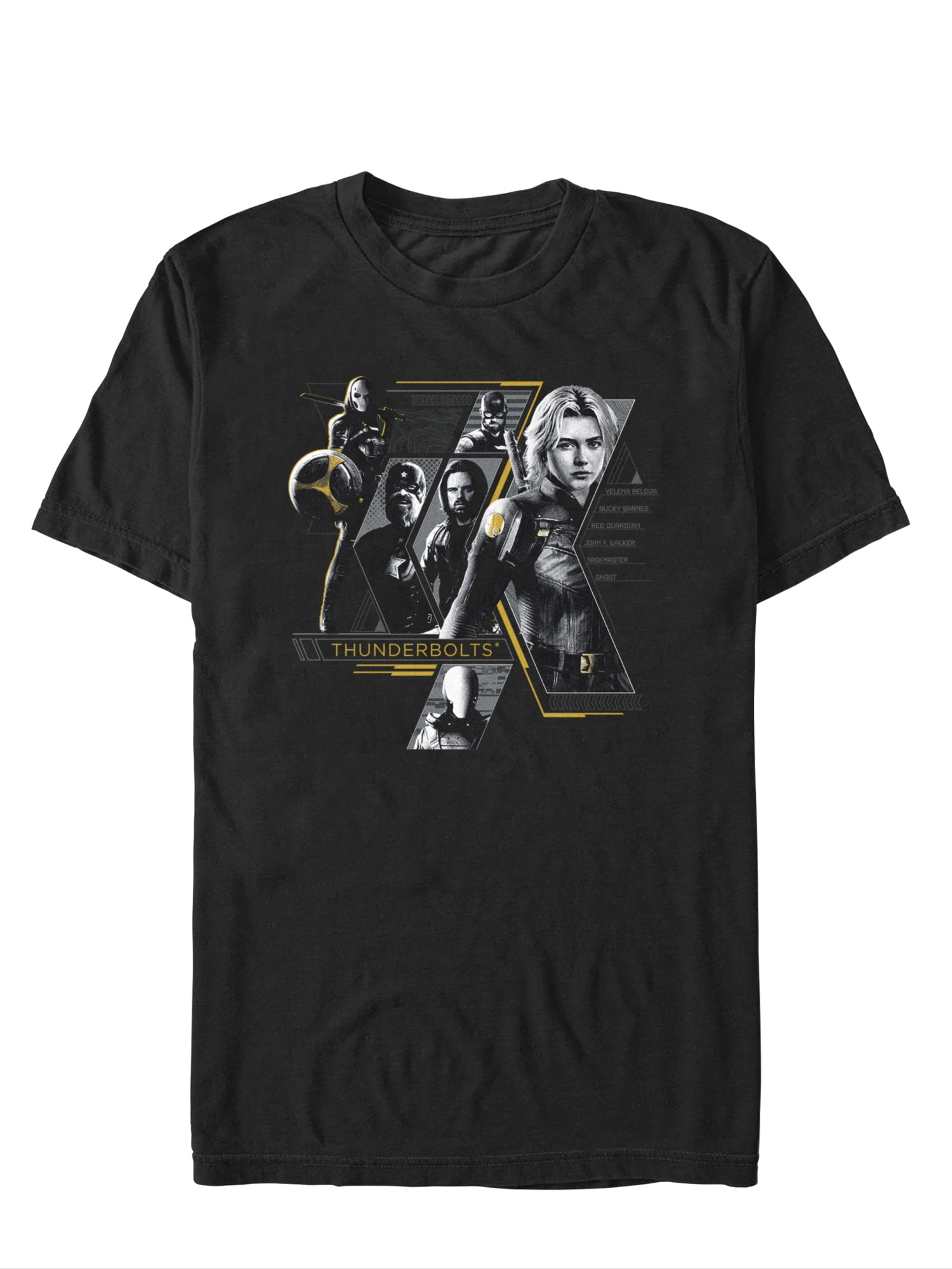 Thunderbolts, Men's & Big Men's Graphic Tee, Antiheroes, Sizes S-3XL