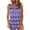 Purple, variant on Scyoekwg Casual Tank Tops for Women Crew Neck Ruched Tunic Tank Tops Striped Graphic Tee Summer Sling Shirts Comfy Ladies Tops Sleeveless Tops Loose Blouses (Green,S)