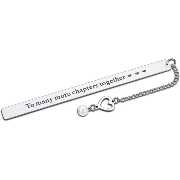 6th Anniversary Couple Bookmark Gift 10th Anniversary Ladies Tin Gift Men 10th Anniversary Birthday Wedding Engagement Girlfriend Wife Christmas Gift