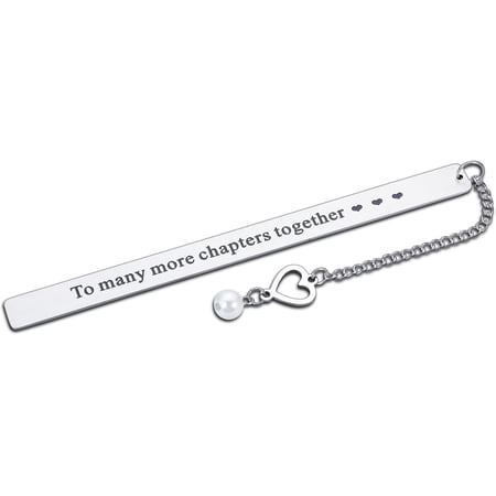 6th Anniversary Couple Bookmark Gift 10th Anniversary Ladies Tin Gift Men 10th Anniversary Birthday Wedding Engagement Girlfriend Wife Christmas Gift