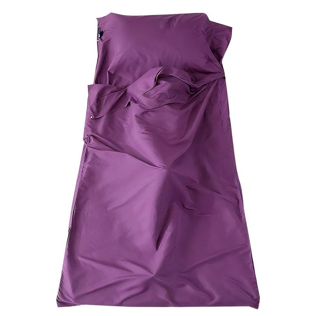 Compact Sleeping Liner for Outdoor Adventures Travel Accommodations and All Season Comfortable Rest Personal Sleep Sack