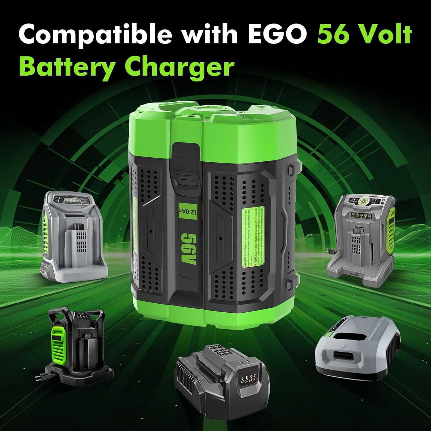 12.0Ah Replacement for EGO Batteries Compatible with EGO 56 Volt Batteries BA2800T BA2800 BA4200 BA1400