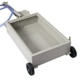 thumbnail image 5 of 20-Gallon Heavy-Duty Steel Oil Drain Pan with Pump - Low-Profile Design for Automotive Workshops & Trucks - Easy Drainage, Compact Storage & Ergonomic Handles, 5 of 9