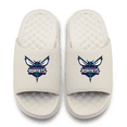 thumbnail image 2 of Unisex ISlide Cream Charlotte Hornets Primary Motive Slide Sandals, 2 of 5