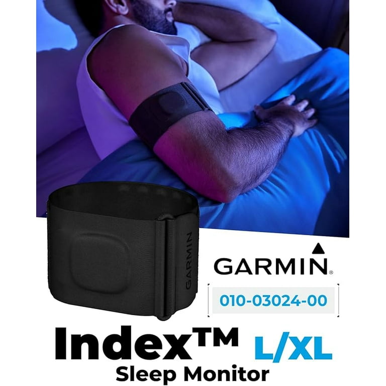 Garmin Index Sleep Monitor (L/XL) – Smart Sleep Band with