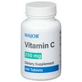 thumbnail image 4 of (6 pack) Major Vitamin C 250 mg Dietary Supplement, 100 Tablets, 4 of 4