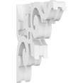 thumbnail image 1 of Ekena Millwork CORP01X05X08WH Corbeau Blanc - 8 x 1.87 x 5 Po., 1 of 1