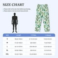 thumbnail image 4 of Picia Cactus Plants1 Mens Soft Woven Cotton Elastic Waistband Sleep Pajama Pant Lounge Sleep Pant With Pockets And Drawstring-Large, 4 of 9