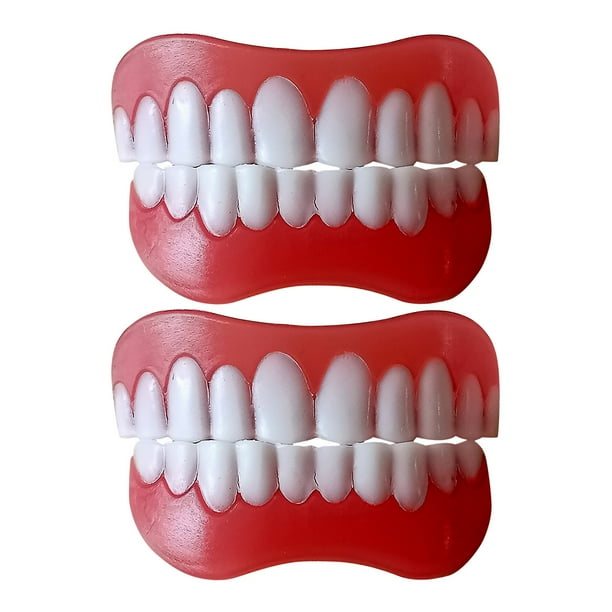 Carillas Cosméticas de Dientes Postizos - Ajuste Ajustable, Flexibilidad Ultrafina, Aspecto Natural - para Cosmética Dental Temporal