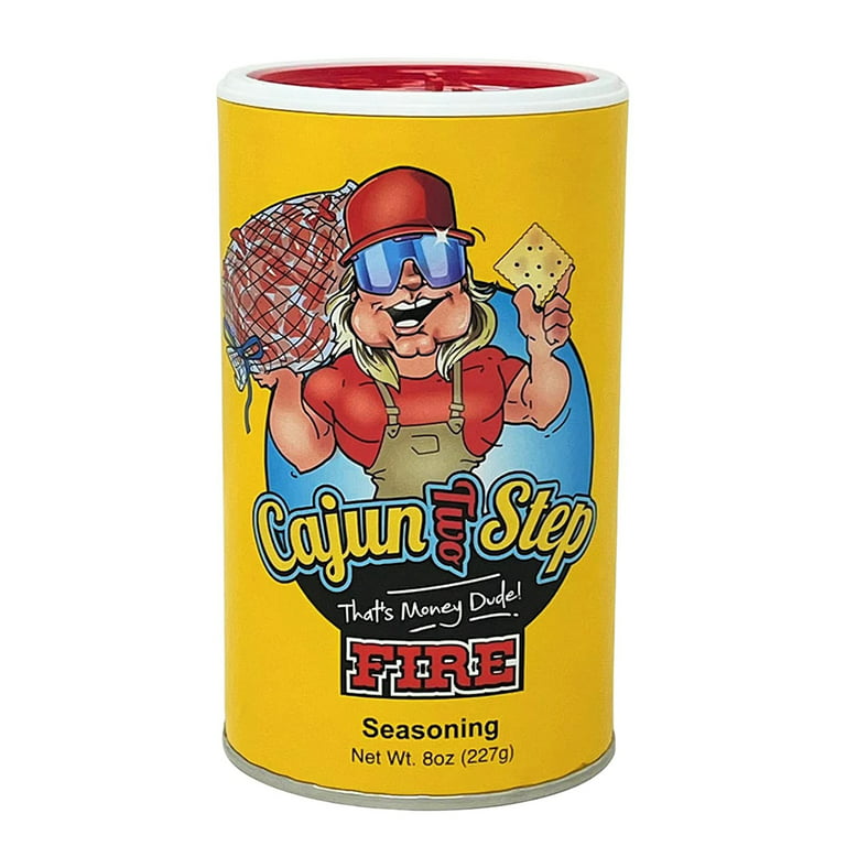 Cajun Two Step Seasoning Blend Louisiana Original 8 oz 3 Pack