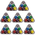 thumbnail image 1 of Juego de juego tradicional de 5 platos Gonggi Jack Stone Pebbles Set (Dice Triangular), 1 of 3