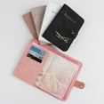 thumbnail image 2 of Waterproof Passport Holder Covers Case Travel PU Leather Credit Card Wallet Cute Passport Book For Women/Men Passport Cover, 2 of 14