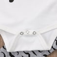 thumbnail image 5 of Bagilaanoe 3pcs Newborn Baby Boy Long Pants Set Letter Print Short Sleeve Romper Tops + Trousers + Hat 3M 6M 12M 18M Infant Casual Outfits, 5 of 8