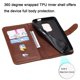 thumbnail image 4 of Estuche de Cuero PU con Cierre para Motorola MOTO G9 Play , Funda Protectora con Billetera y Correa, 4 of 5