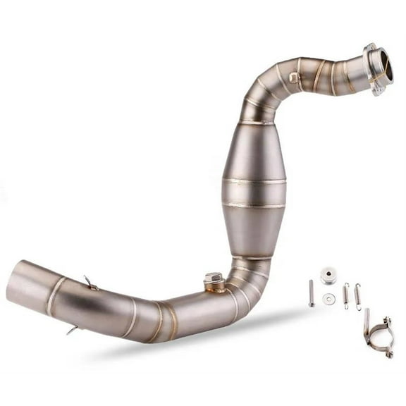 Motorcycle Exhaust Pipe Full System 51mm Muffler Middle Link Pipe For BMW G310R G310GS 2017-2019 2020 2021