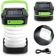thumbnail image 1 of Linterna de camping, luces LED solares y recargables por USB, luces portátiles plegables para tienda de campaña, camping y senderismo., 1 of 5