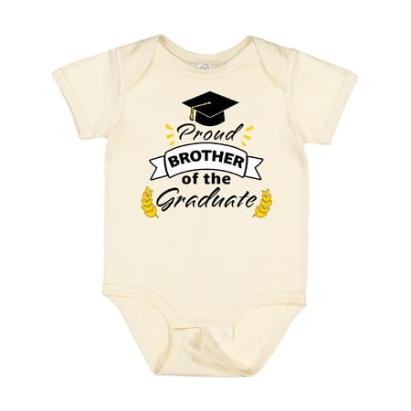 

Inktastic Proud Brother of the Graduate-Family Graduation Gift Baby Boy or Baby Girl Bodysuit